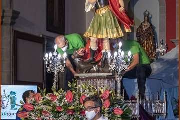 Alfredo Velázquez pregona las fiestas de Valsequillo 2021/Ildefonso Rodríguez.